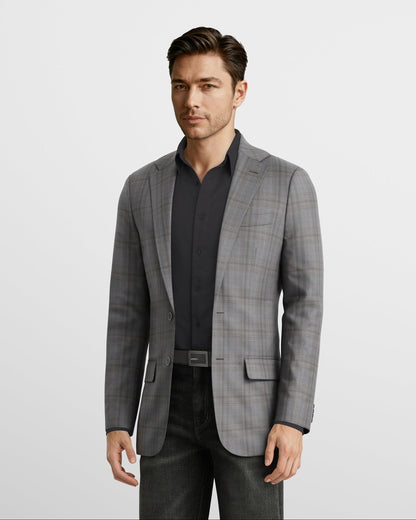 Smoked Grey Modena Blazer