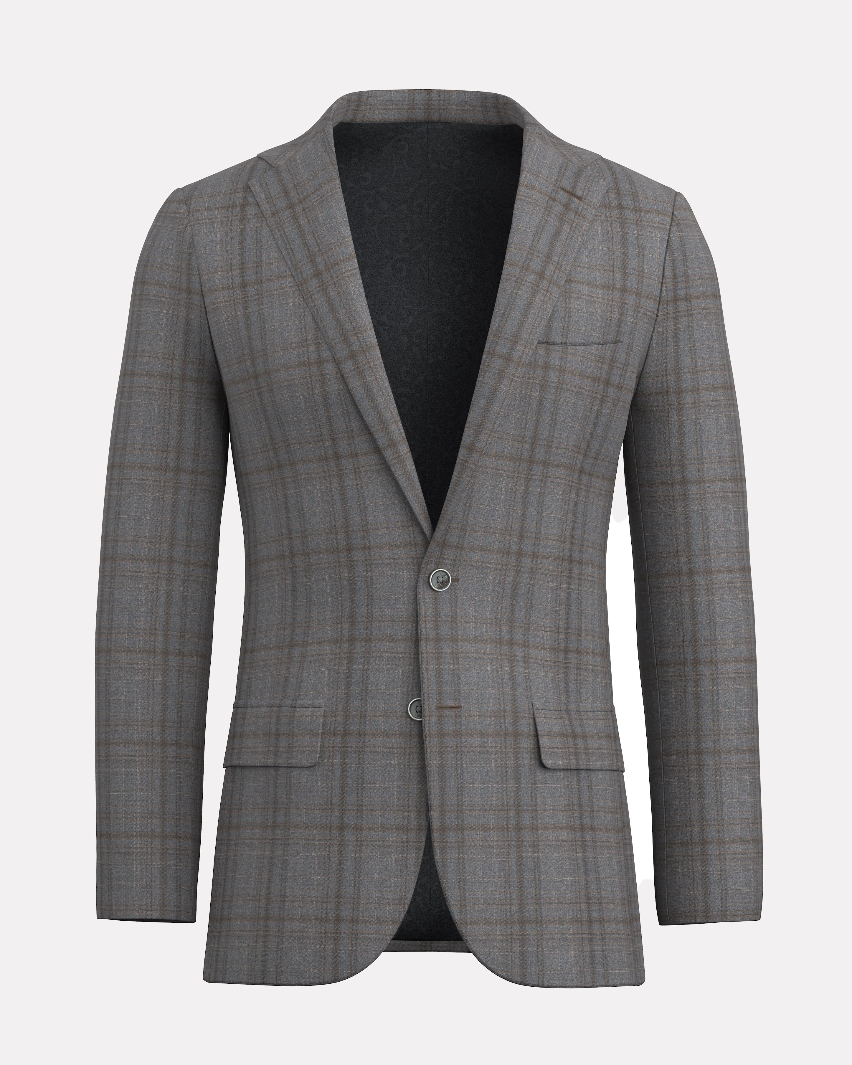 Smoked Grey Modena Blazer
