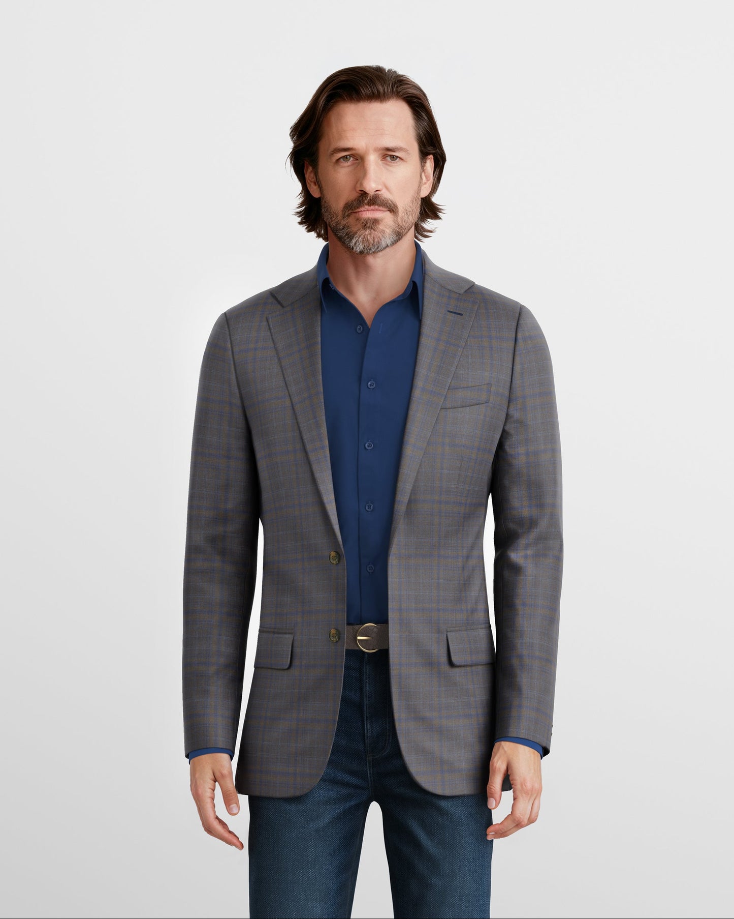 Smoked Taupe Modena Blazer