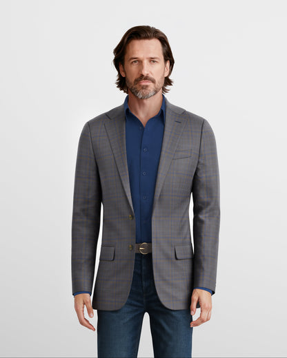 Smoked Taupe Modena Blazer