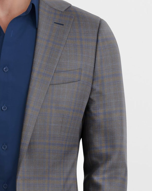 Smoked Taupe Modena Blazer