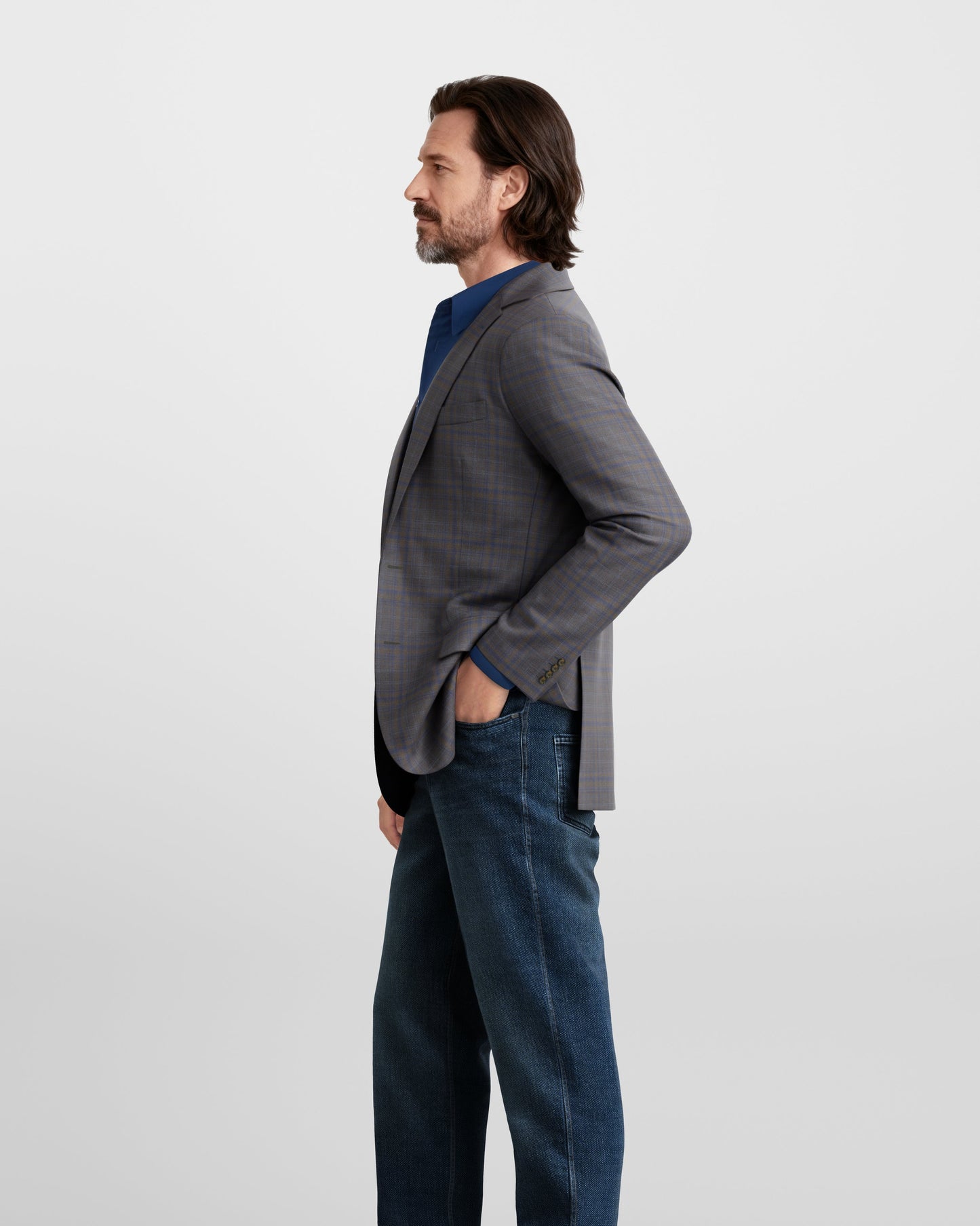 Smoked Taupe Modena Blazer