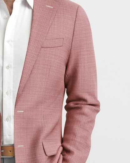 Dusty Red Hopsack Newport Blazer