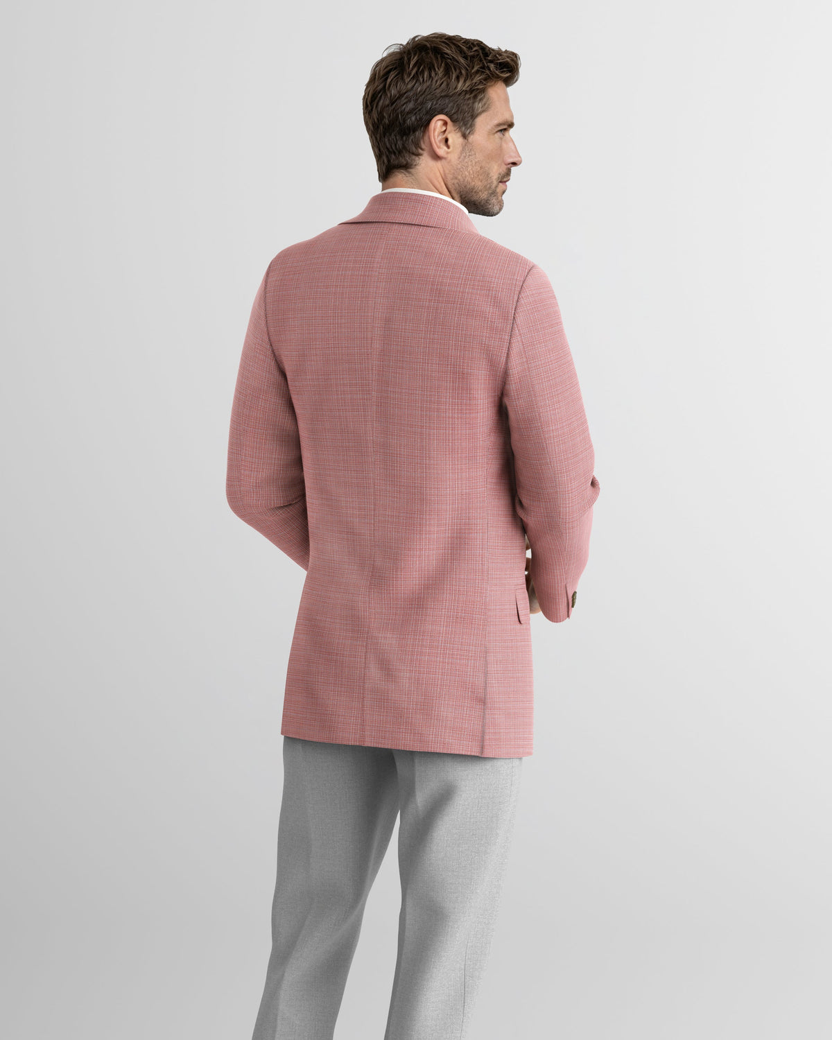 Dusty Red Hopsack Newport Blazer