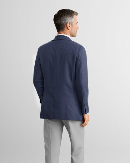 Midnight Blue Hopsack Newport Blazer