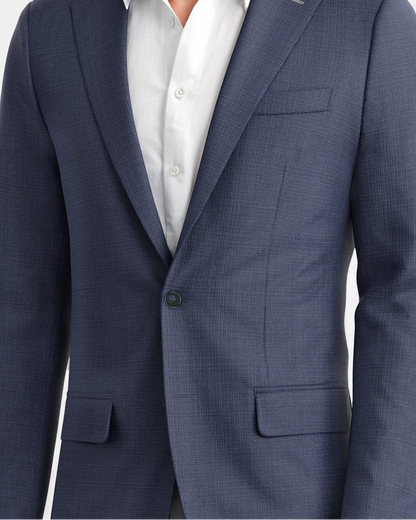 Midnight Blue Hopsack Newport Blazer