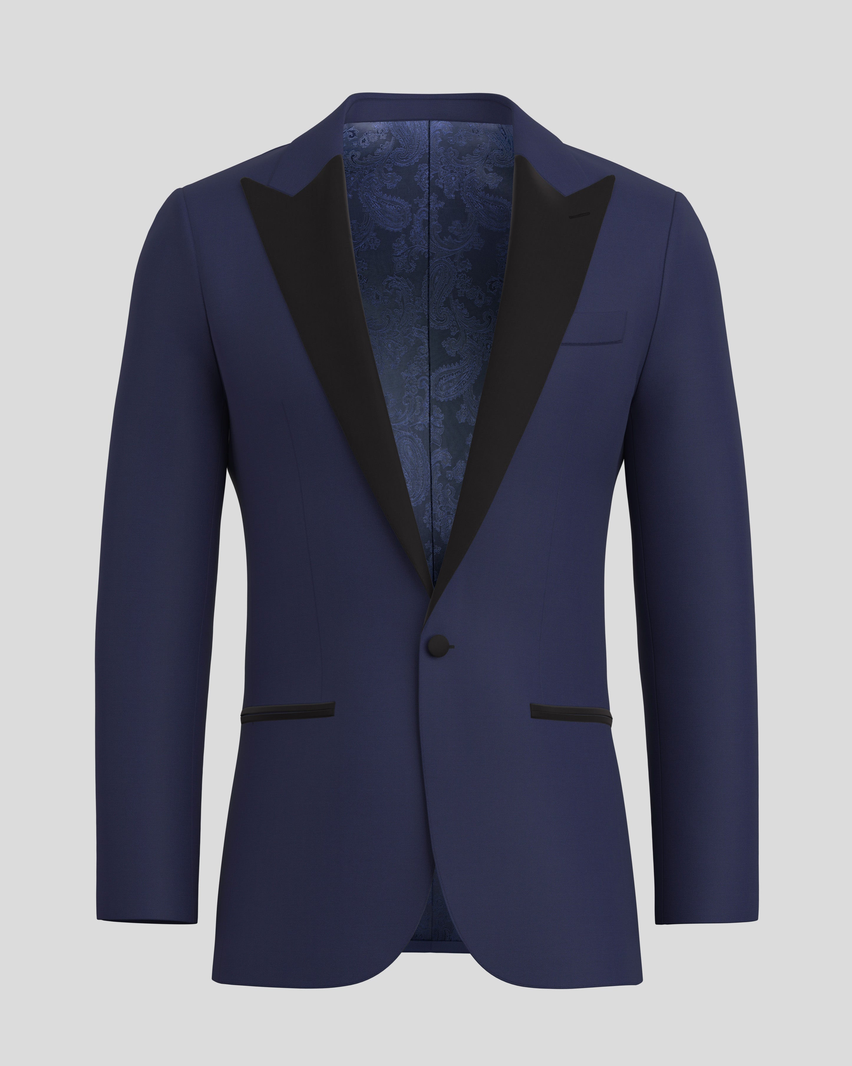 Veneto Indigo Tuxedo Jacket