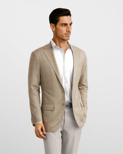 Stone Beige Seville Blazer