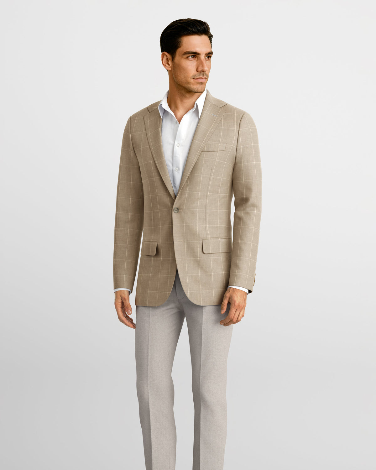 Stone Beige Seville Blazer