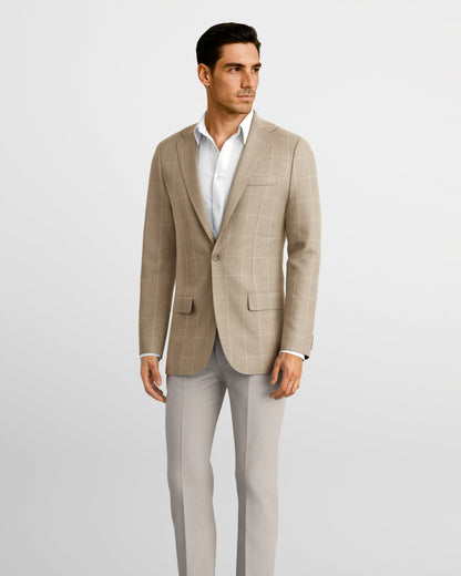 Stone Beige Seville Blazer