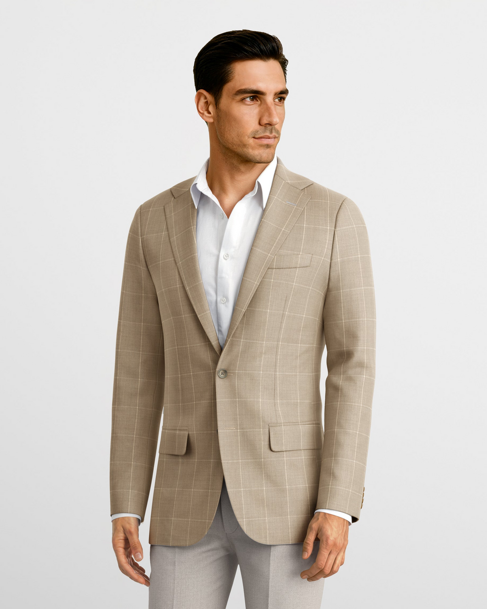 Stone Beige Seville Blazer