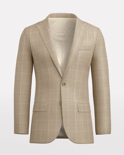 Stone Beige Seville Blazer