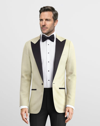 Veneto Ivory Tuxedo Jacket