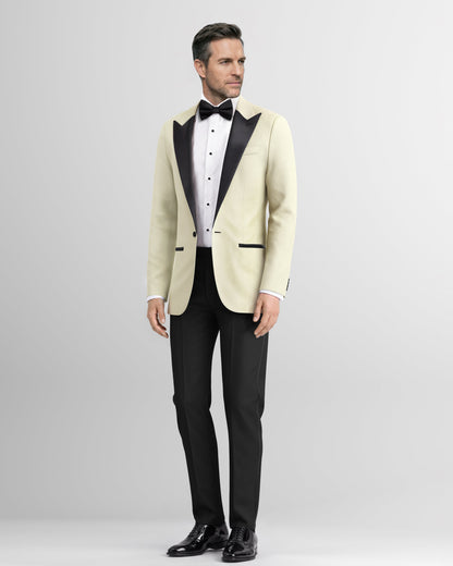 Veneto Ivory Tuxedo Jacket
