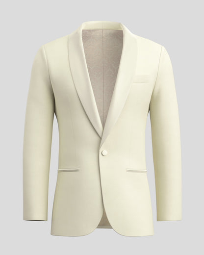 Toscana Ivory Tuxedo Jacket
