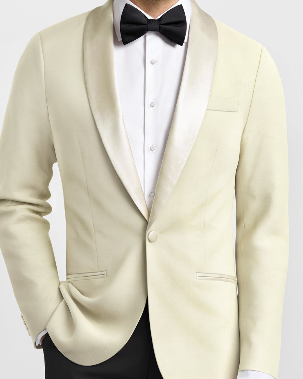 Toscana Ivory Tuxedo Jacket