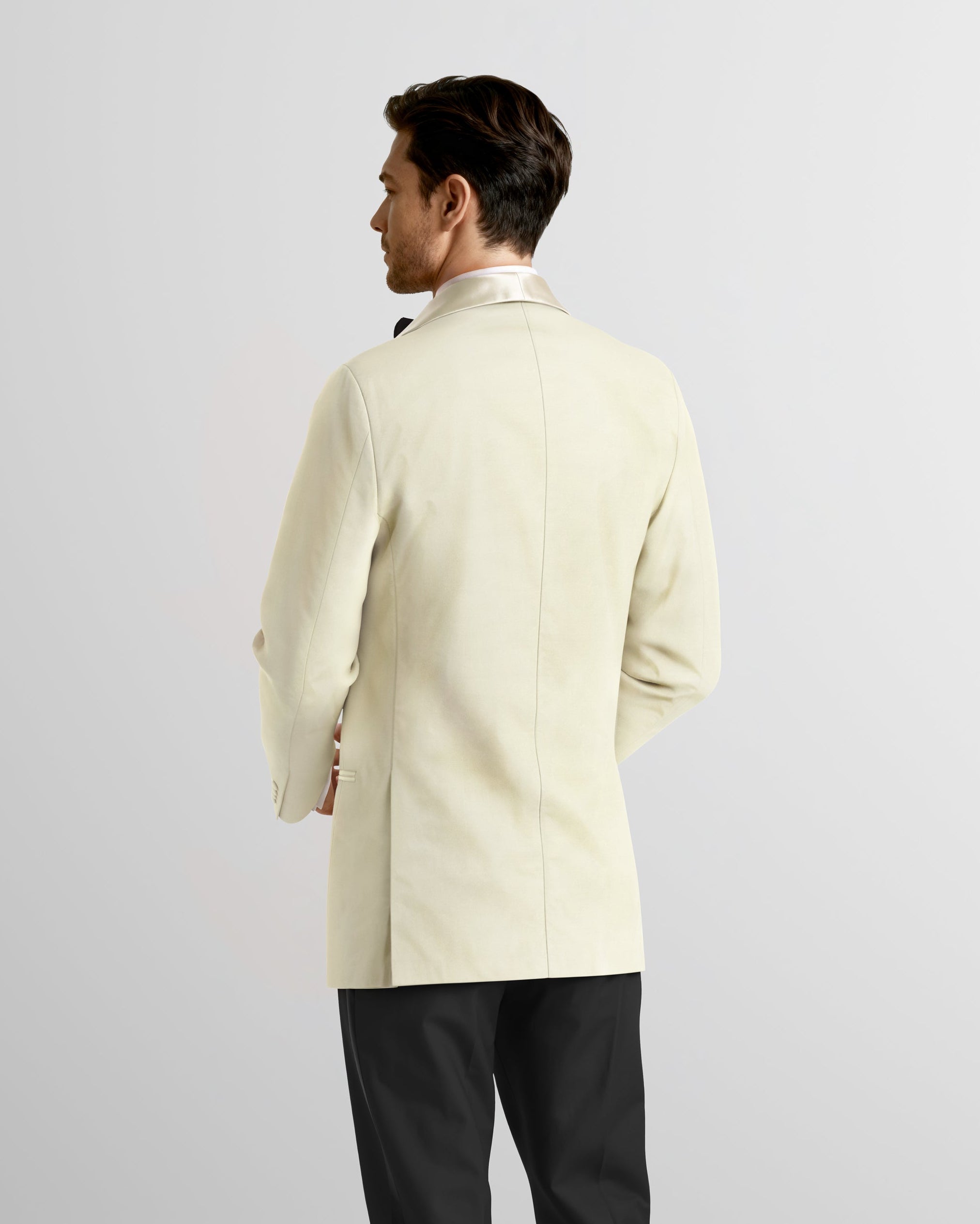 Toscana Ivory Tuxedo Jacket