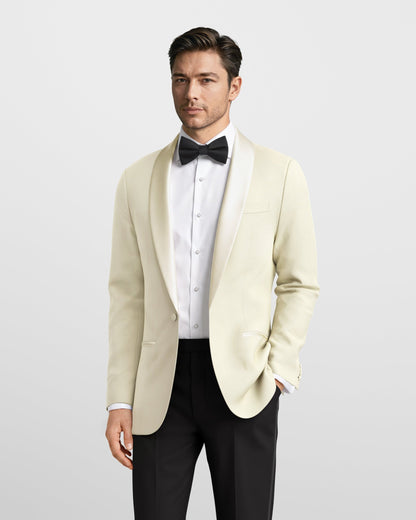 Toscana Ivory Tuxedo Jacket