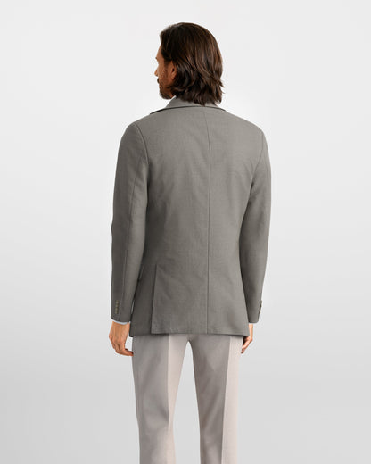 Taupe Flannel Aspen Blazer