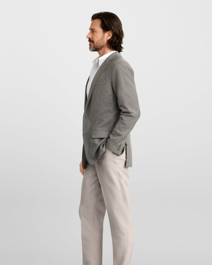 Taupe Flannel Aspen Blazer