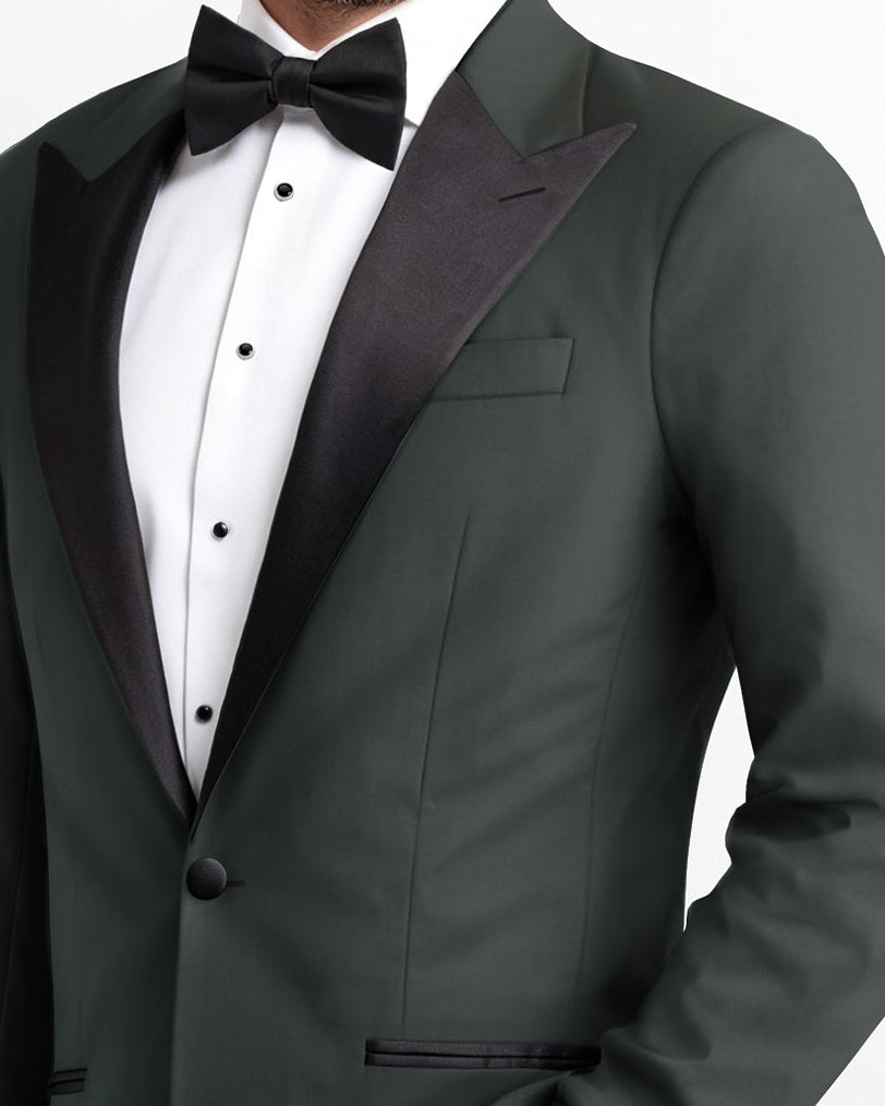 Veneto Olive Tuxedo Jacket