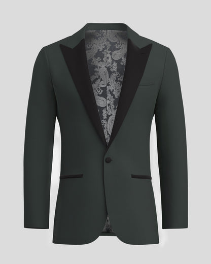 Veneto Olive Tuxedo Jacket